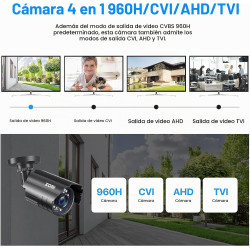 ZOSI - Cámara de seguridad híbrida