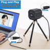 MOKOSE Cámara web USB 4K
