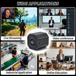 MOKOSE Cámara web USB 4K