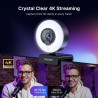 NexiGo Cámara web N960E Plus 4K