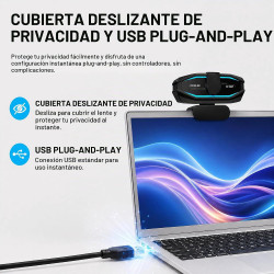 CÁMARA WEB 1080P CON MICRÓFONO - Diccik