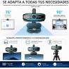 CÁMARA WEB 1080P CON MICRÓFONO - Diccik