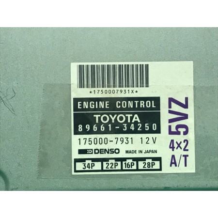 Wiring Harness Plug Connector 95 Toyota T100 ECM ECU Module PCM 89661-34250