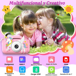 JUGUETES DE CÁMARA PARA NIÑOS PARA NIÑAS Y NIÑOS - Masterbee