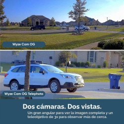 CÁMARA INTELIGENTE DE SEGURIDAD PARA EL HOGAR CON VISIÓN NOCTURNA A COLOR - WYZE Cam OG