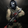 Máscara protectora de gas Airsoft