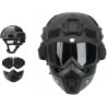 Casco y máscara Airsoft
