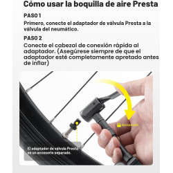 HOTO Mini bomba de neumáticos
