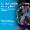 Wheelbrightz - Luces LED para rueda de bicicleta