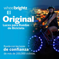 Wheelbrightz - Luces LED para rueda de bicicleta