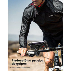 Lamicall - Soporte de teléfono para bicicleta