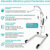Vive Elevador eléctrico de pacientes para el hogar - Dispositivo de asistencia de transferencia - Ayuda de transporte médico