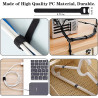 N NOROCME Kit de organización de cables