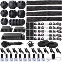 N NOROCME Kit de organización de cables