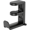 EURPMASK - Soporte giratorio para auriculares | Soporte de auriculares con clip ara escritorio y giratorio