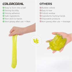 ColorCoral Gel de limpieza para teclados | Gel de limpieza multiusos facil de usar