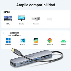Adaptador HDMI |  Compatibilidad con mayoria de cables