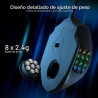 Redragon - Mouse | 12 botones laterales, ergonómico, óptico, con cable