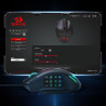 Redragon - Mouse | 12 botones laterales, ergonómico, óptico, con cable