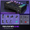 FIFINE Mezclador de audio