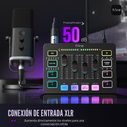 FIFINE Mezclador de audio