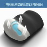 Everlasting Comfort Reposapiés ajustable | Echo de espuma viscoelastica