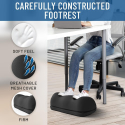 Everlasting Comfort Reposapiés ajustable | Echo de espuma viscoelastica