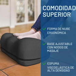 Everlasting Comfort Reposapiés ajustable | Echo de espuma viscoelastica
