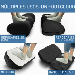Everlasting Comfort Reposapiés ajustable | Echo de espuma viscoelastica