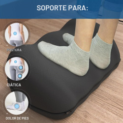 Everlasting Comfort Reposapiés ajustable | Echo de espuma viscoelastica