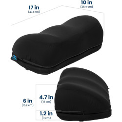 Everlasting Comfort Reposapiés ajustable | Echo de espuma viscoelastica