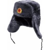 BELEON Sombrero de piel rusa Ushanka - Sombrero de trampero del ejército soviético - Sombrero de invierno