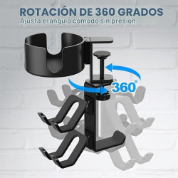 Soporte para tazas de escritorio