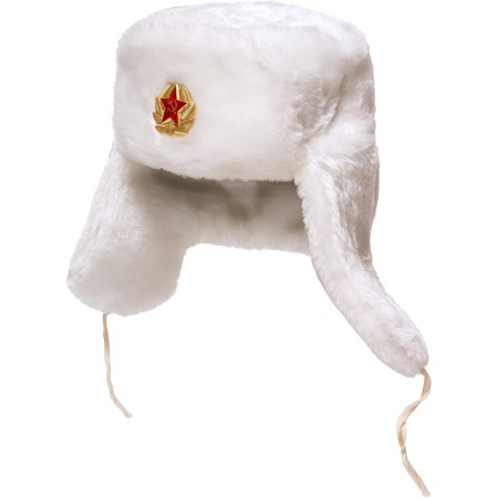 BELEON Sombrero de piel rusa Ushanka - Sombrero de trampero del ejército soviético - Sombrero de invierno