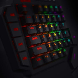 Redragon K585 DITI - Teclado mecánico |42 teclas tipo C teclado profesional para juegos