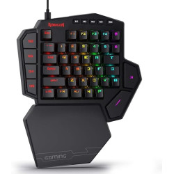 Redragon K585 DITI - Teclado mecánico |42 teclas tipo C teclado profesional para juegos