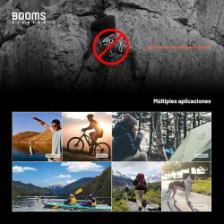 Booms Fishing CC5 - Clips de mosquetón multiusos | Mosquetones multiuso para actividades al aire libre