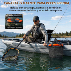 Cesta de pesca flotante plegable | Cestas flotantes para pesca ligeras y plegables