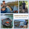 Cesta de pesca flotante plegable | Cestas flotantes para pesca ligeras y plegables