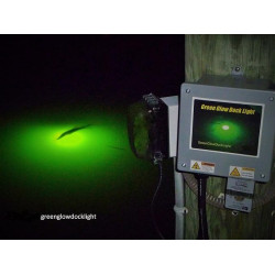 Paquete de luz para atraer peces | Luces verdes de muelle para atraer peces