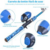 CODEK Juego de caña de pescar para niños | Juego de cañas de pesca ideales para niños