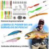 PLUSINNO Mochila de pesca  | Mochila de pesca con equipo completo