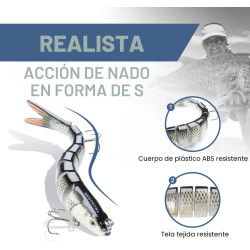 TRUSCEND - Señuelos de pesca | Señuelos realistas de hundimiento lento para pesca