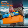 PLUSINNO Caja de aparejos grande para pesca | Caja grande almacenamiento de accesorios de pesca