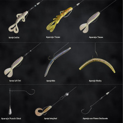 Kit de accesorios de pesca | Kit de anzuelos y pesas de pesca