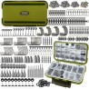 Kit de accesorios de pesca | Kit de anzuelos y pesas de pesca