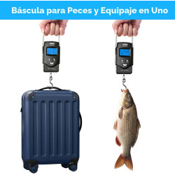 Báscula de equipaje | Bascula multiusos para pesca, equipaje etc.
