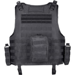 MGFLASHFORCE Chaleco táctico Airsoft | Chaleco ajustable modular de paintball