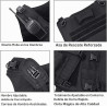 MGFLASHFORCE Chaleco táctico Airsoft | Chaleco ajustable modular de paintball