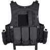 MGFLASHFORCE Chaleco táctico Airsoft | Chaleco ajustable modular de paintball